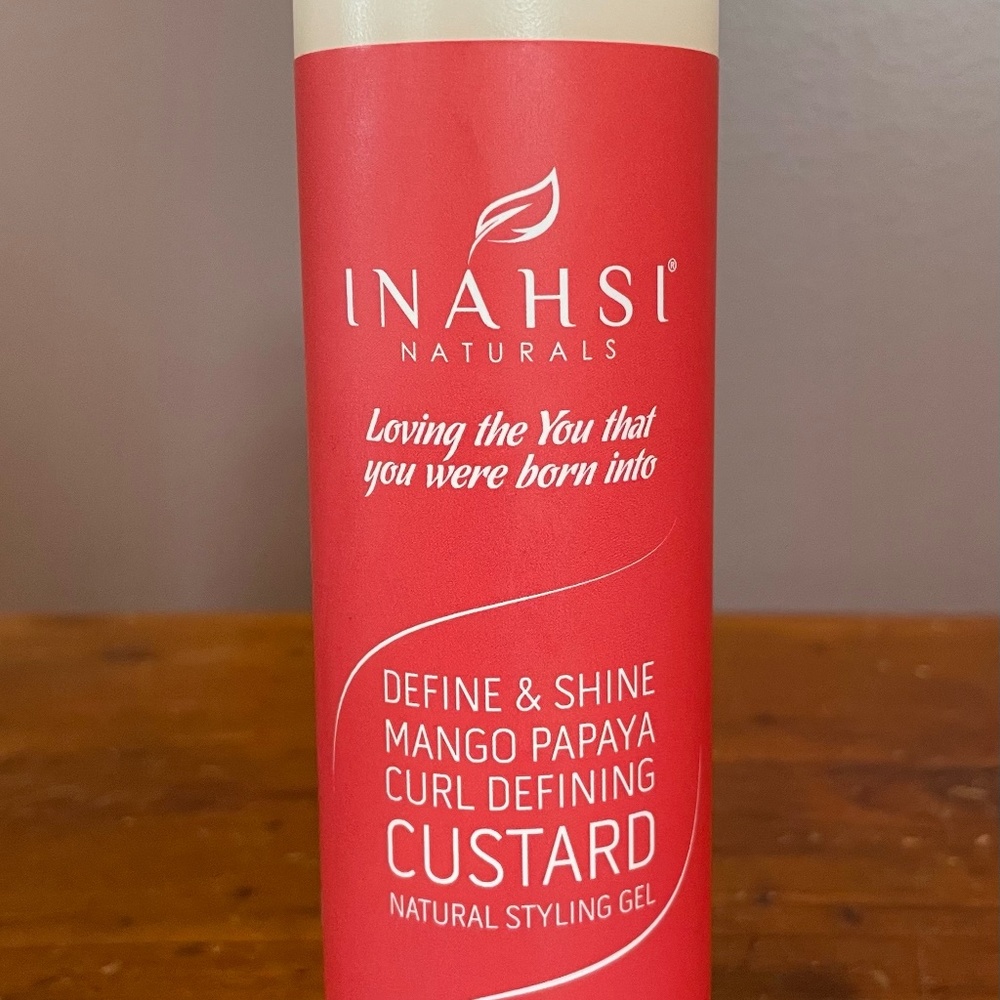 New Inahsi Naturals DEFINE & SHINE MANGO PAPAYA CURL DEFINING CUSTARD 8OZ